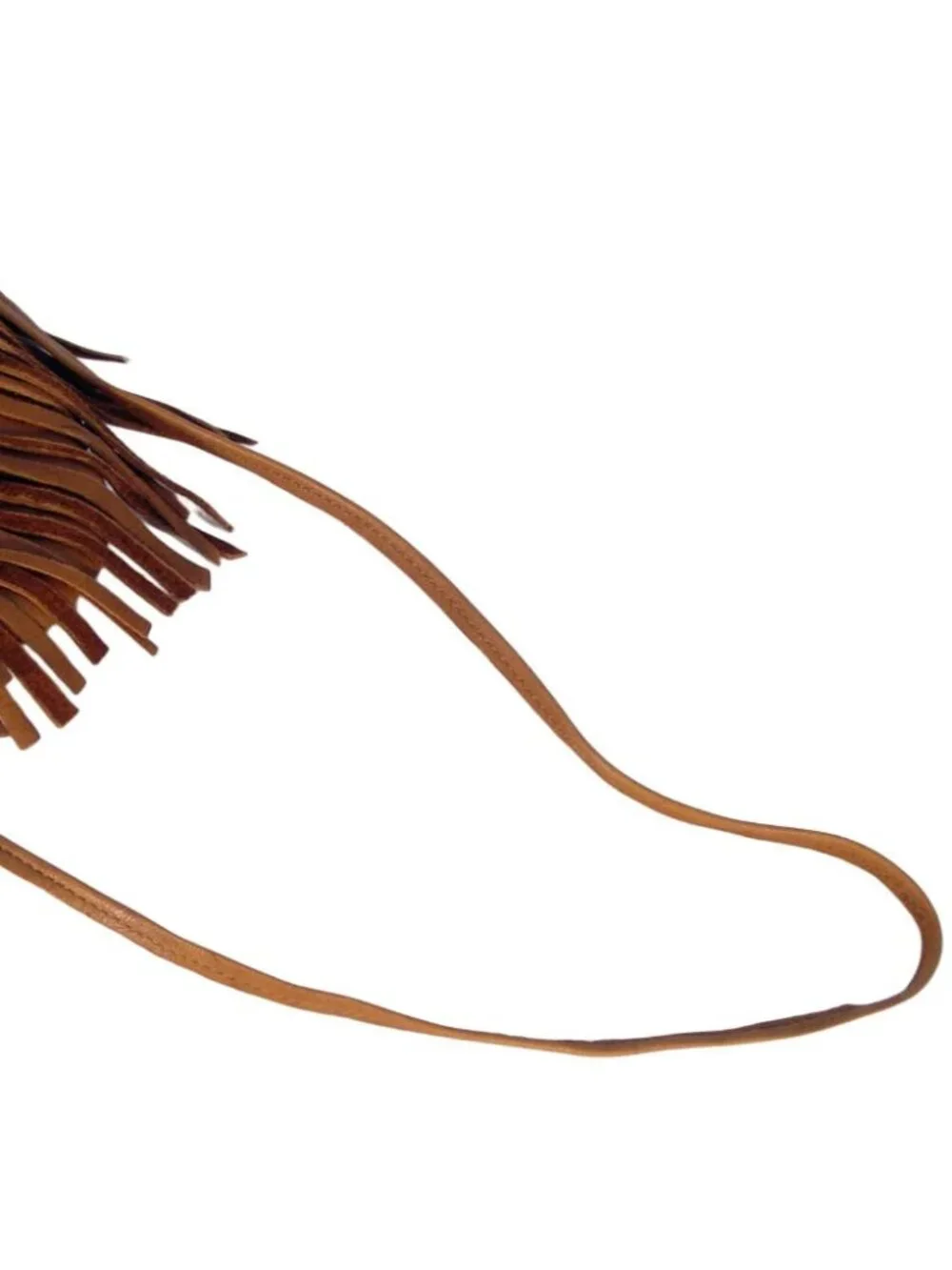 HANDMADE Small Deerskin Leather Fringe Western Shoulder Bag Pouch - Picture 4 of 8